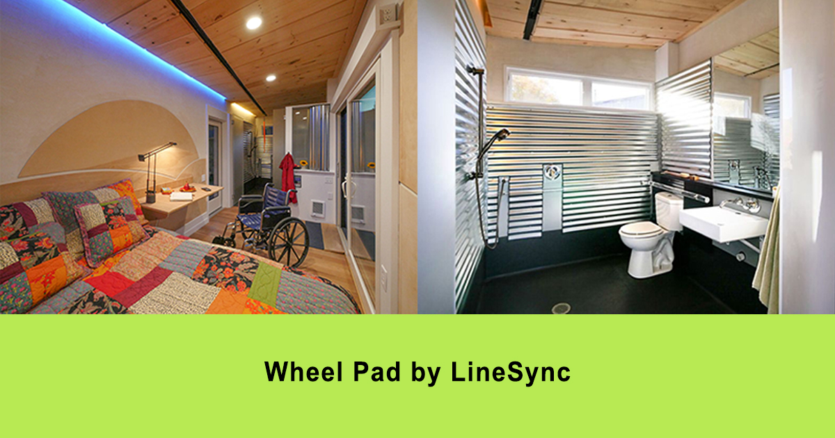 Wheelchair accessible tiny homes