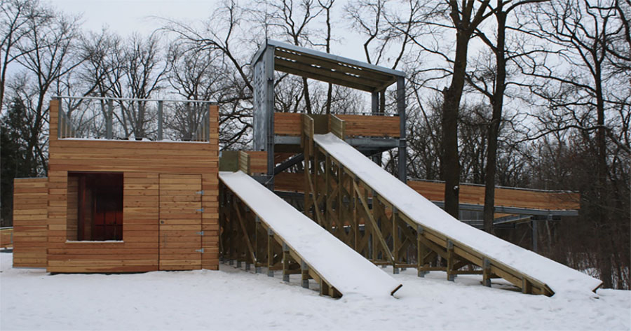 Winter Fun Toboggan Run