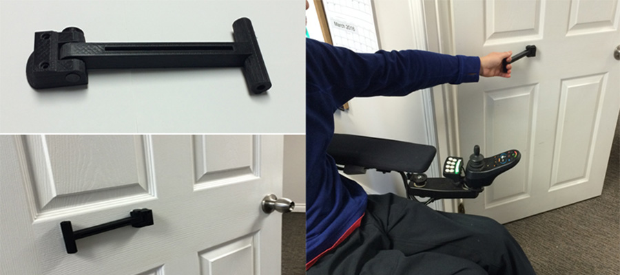 T-pull door closer